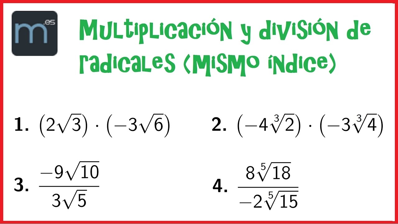 ejercicios de multiplicacion y division